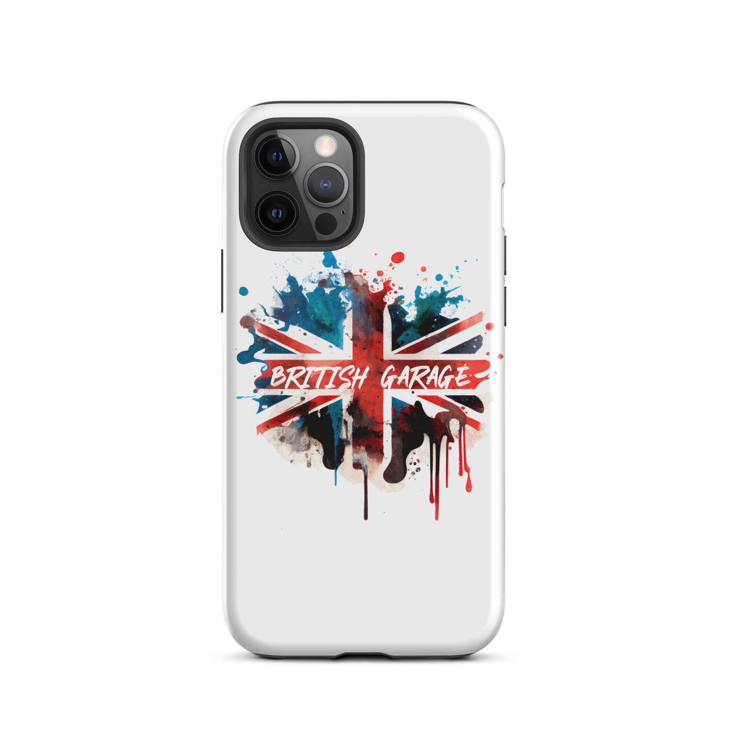 Hardcase für alle iPhone®'s Handyhülle British Garage Logo
