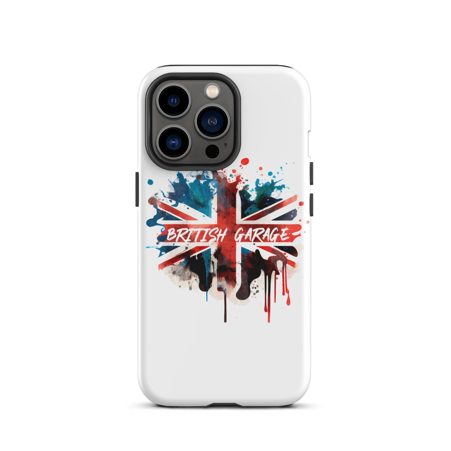 Hardcase für alle iPhone®'s Handyhülle British Garage Logo