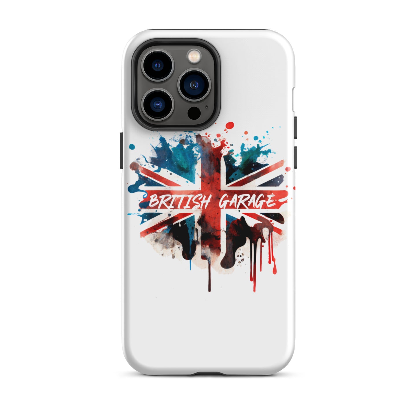 Hardcase für alle iPhone®'s Handyhülle British Garage Logo