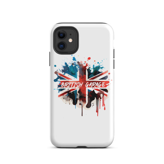 Hard case for all iPhone®'s mobile phone case British Garage logo