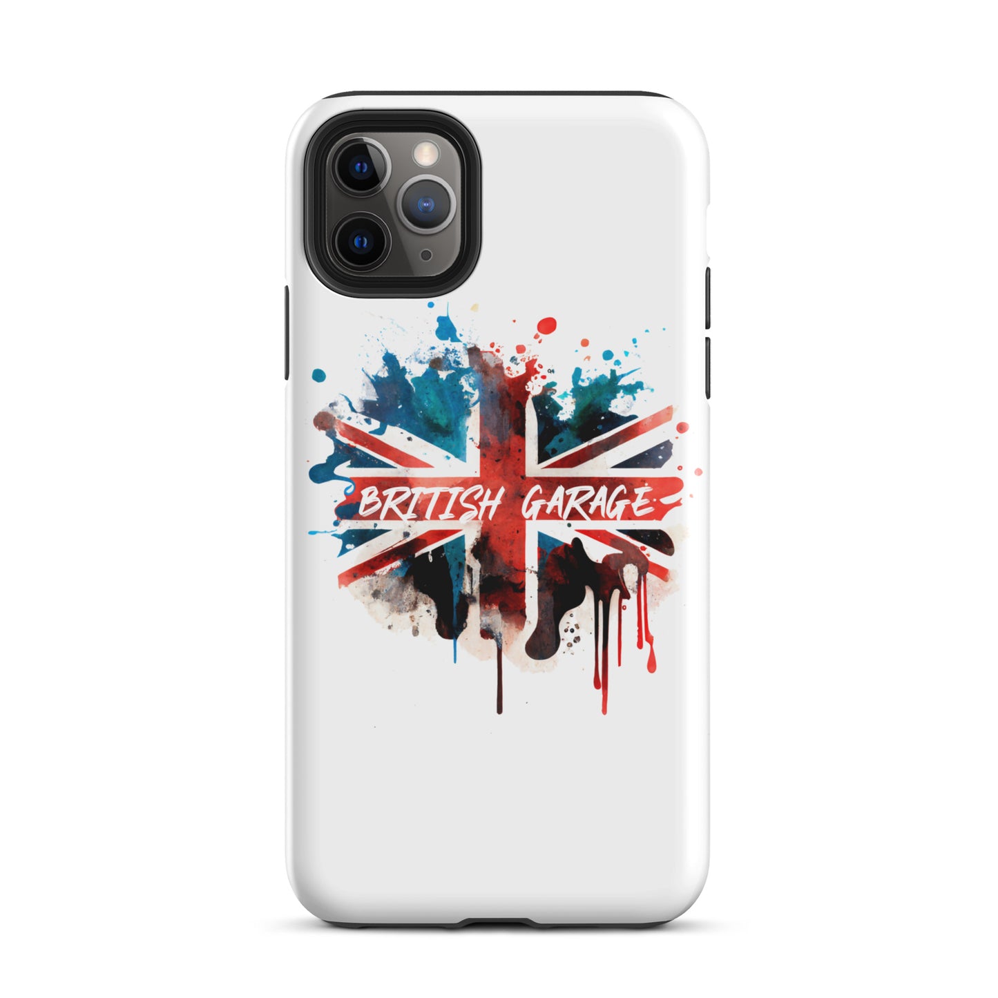 Hardcase für alle iPhone®'s Handyhülle British Garage Logo