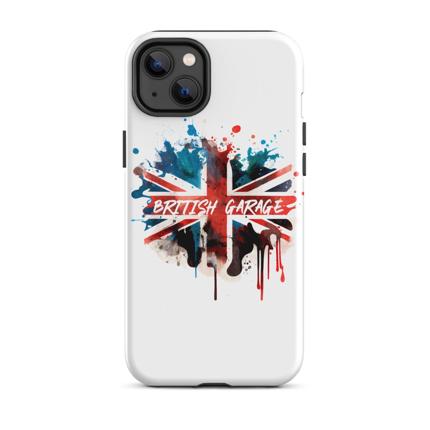 Hardcase für alle iPhone®'s Handyhülle British Garage Logo