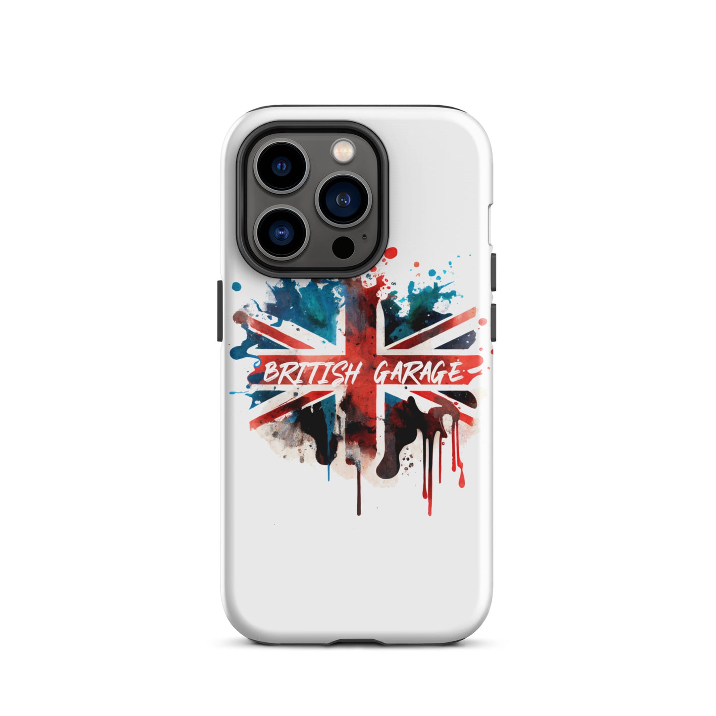 Hardcase für alle iPhone®'s Handyhülle British Garage Logo