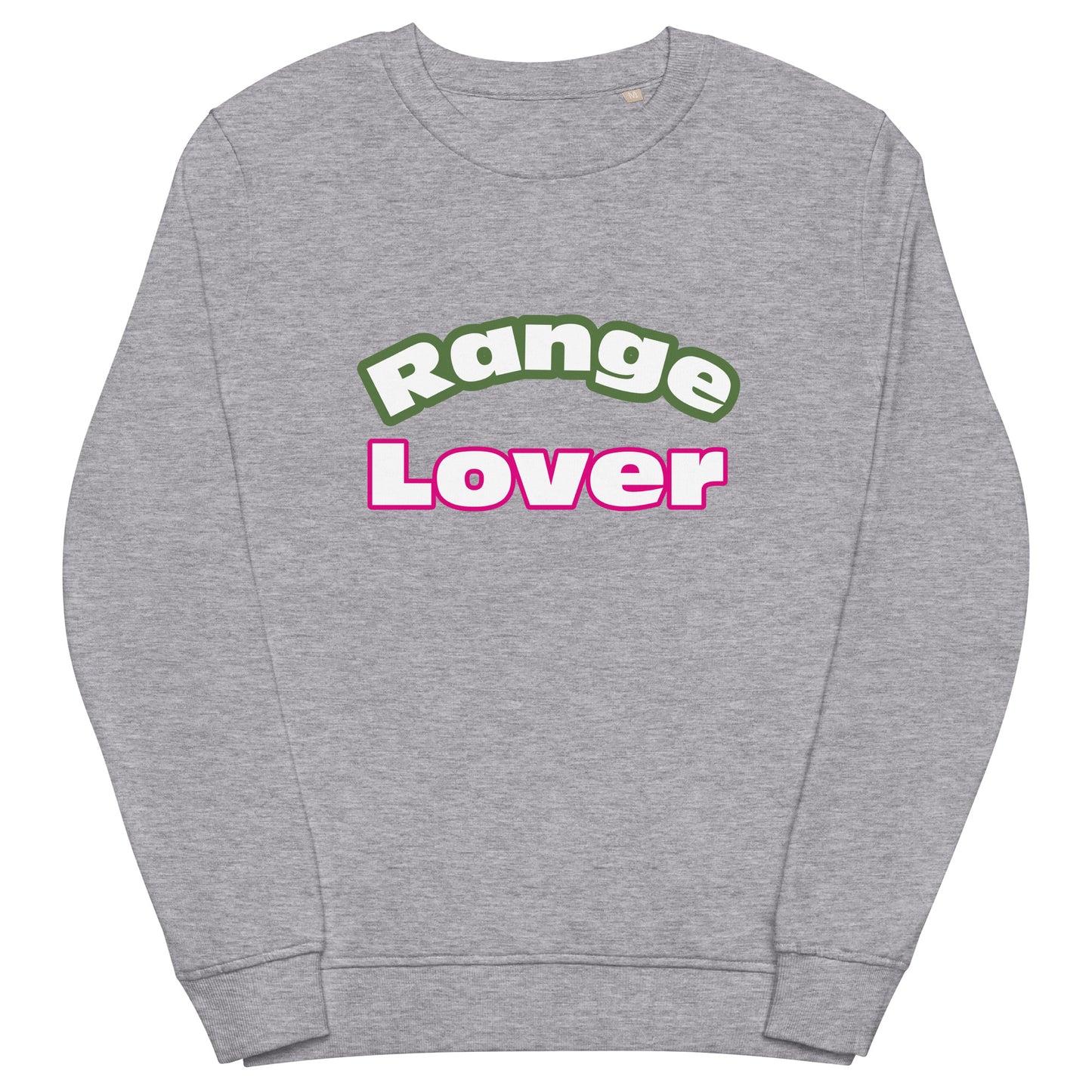 Unisex Bio-Pullover Range Lover